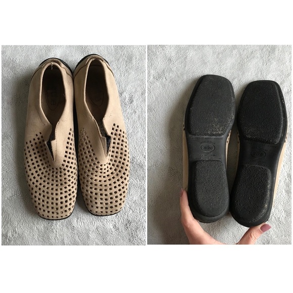 Arche Piaoko Perforated Suede Leather Loafer 6.5 - Picture 3 of 17